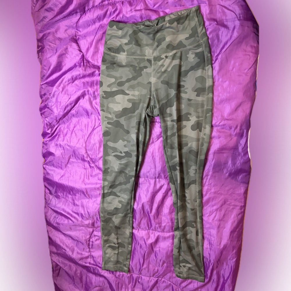 Gray Camo Leggings